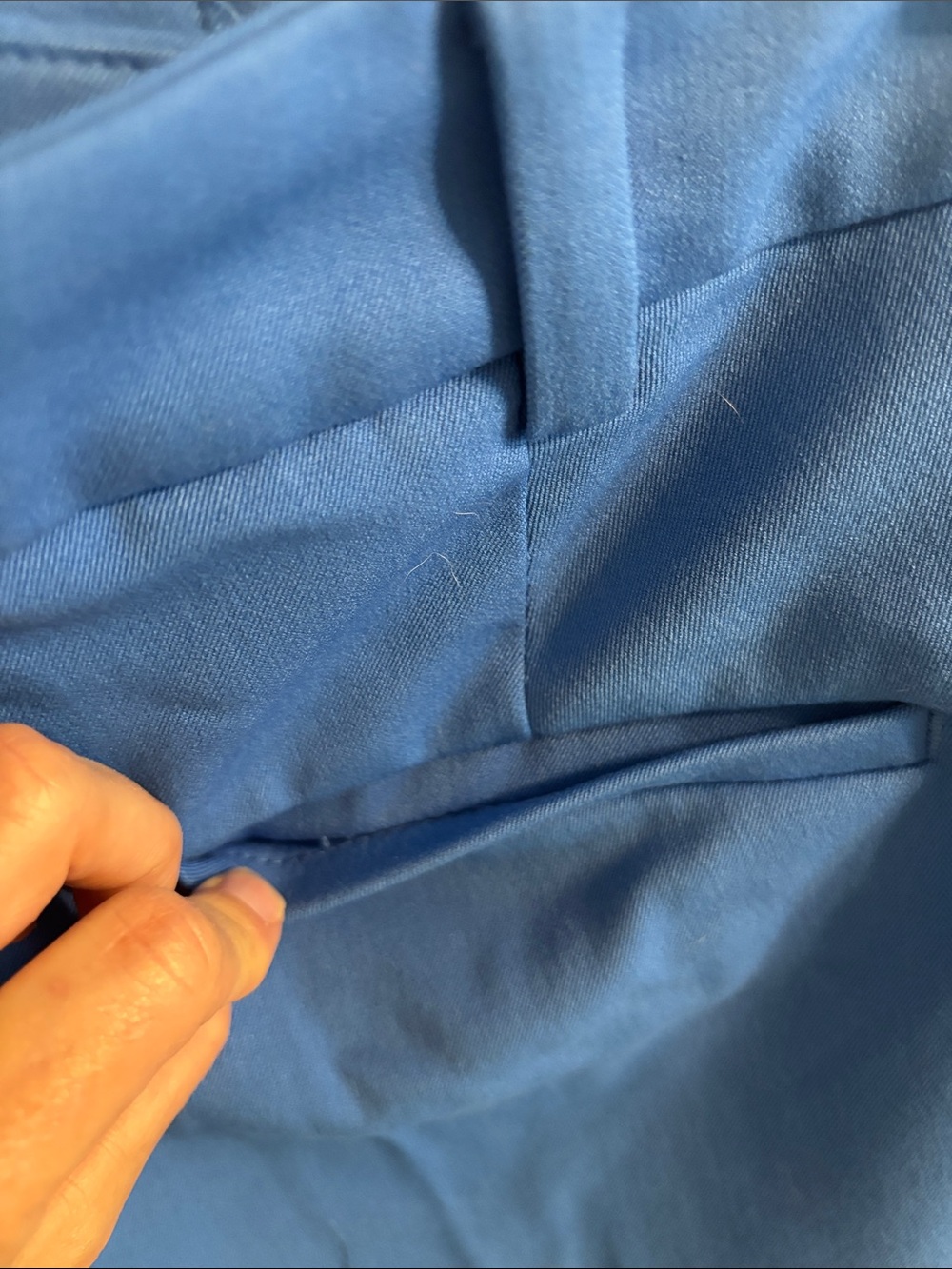 Loft Blue Tailored Dress Pants - Sz 4 - Picture 6 of 11
